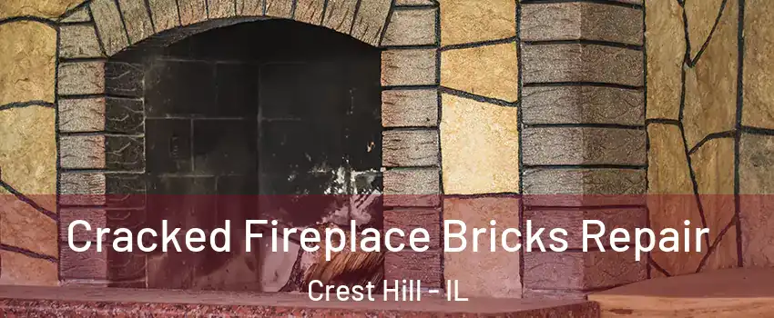 Cracked Fireplace Bricks Repair Crest Hill - IL