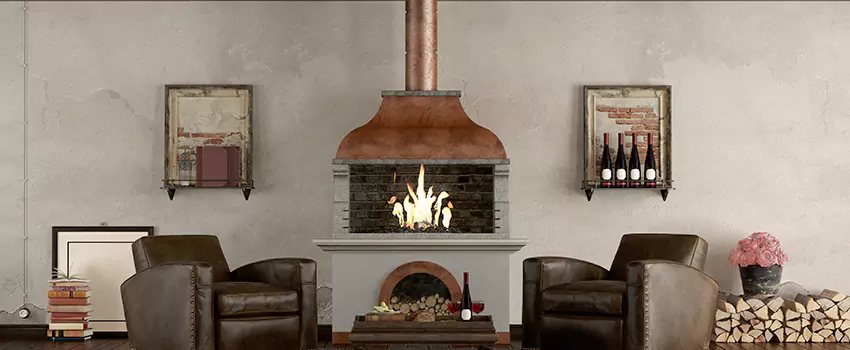 Thelin Hearth Products Providence Pellet Insert Fireplace Installation in Crest Hill, IL