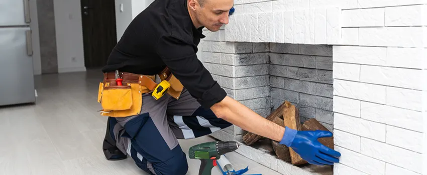 Fireplace Damaged Damper Frame Repair Services in Crest Hill, Illinois