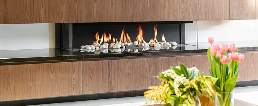 Double-height Fireplace Design Refurbishment in Crest Hill, Illinois
